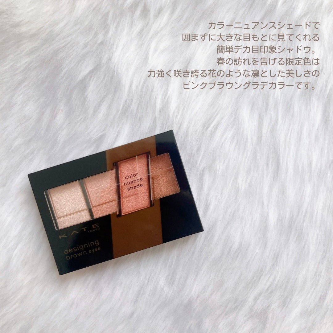 デザイニングブラウンアイズ/KATE/アイシャドウパレットを使ったクチコミ(2枚目)