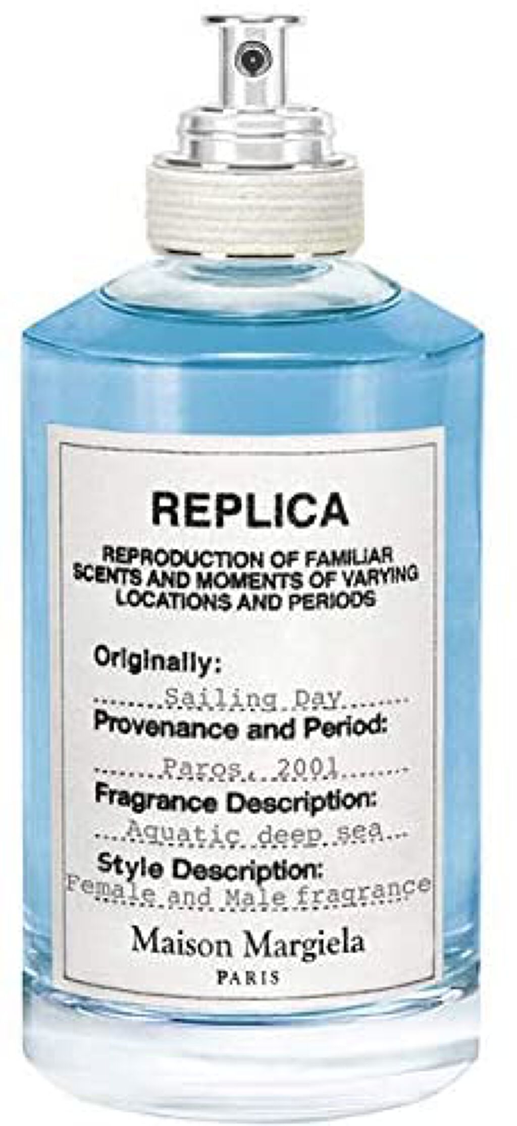 レプリカ オードトワレ セーリング デイ 100ml