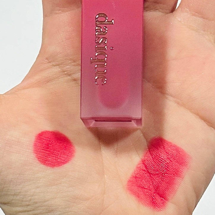 クリームドゥローズティント/dasique/リップティントを使ったクチコミ(2枚目)