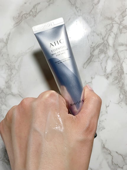 エッセンシャル リアル アイクリーム フォーフェイス/AHC/アイケア・アイクリームを使ったクチコミ(5枚目)