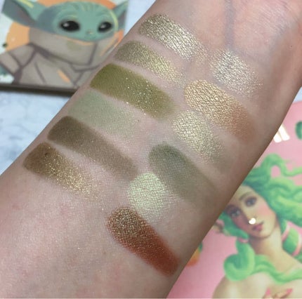 ヴィーナス XL 2 アイシャドウ パレット/Lime Crime(海外)/アイシャドウパレットを使ったクチコミ(2枚目)