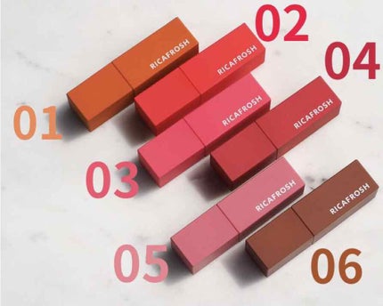 ジューシーリブティント/RICAFROSH/リップティントを使ったクチコミ(8枚目)