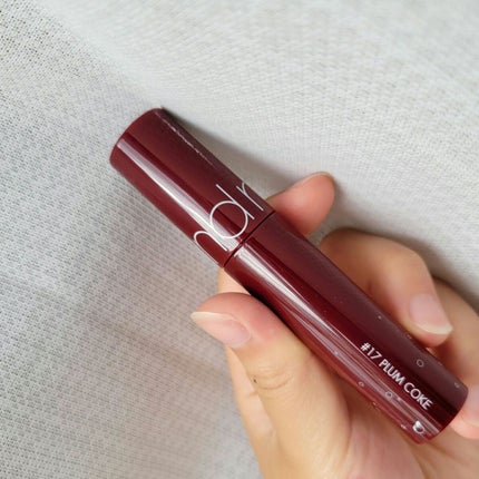 ジューシーラスティングティント/rom&nd/リップティントを使ったクチコミ(3枚目)