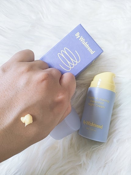 ビタミンA-mazingバクチオールナイトクリーム/By Wishtrend/フェイスクリームを使ったクチコミ(2枚目)