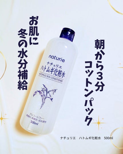 ハトムギ化粧水(ナチュリエ スキンコンディショナー R )/ナチュリエ/化粧水を使ったクチコミ(1枚目)