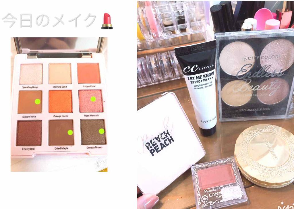 インフィニットビューティ/サンキューマート/アイシャドウパレットを使ったクチコミ（1枚目）