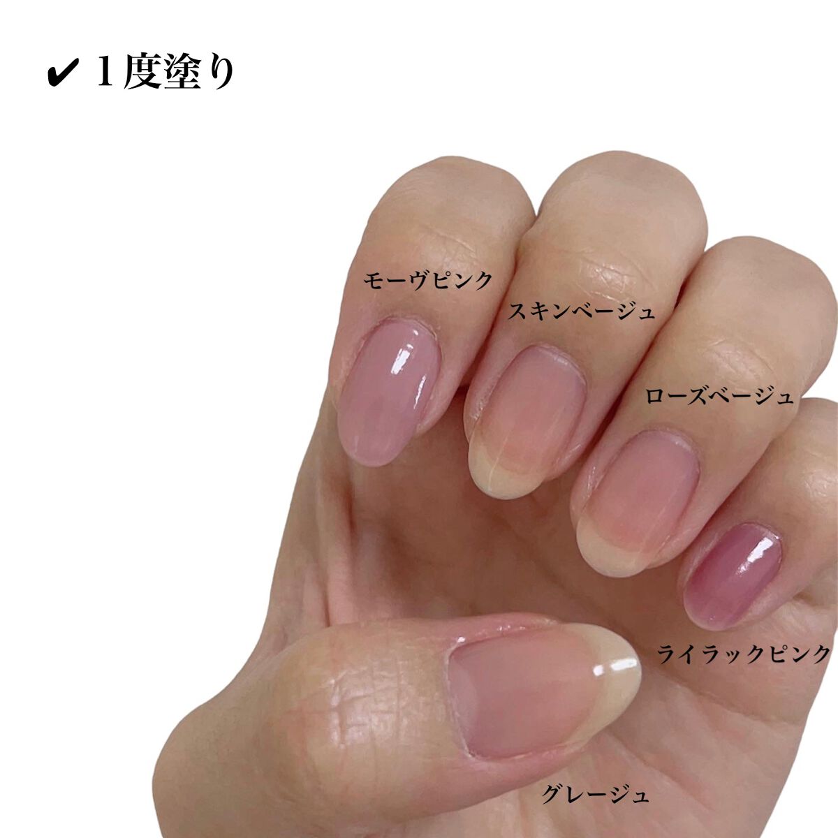 グロッシーコート/スキューズミー/オールインワンネイルを使ったクチコミ(2枚目)