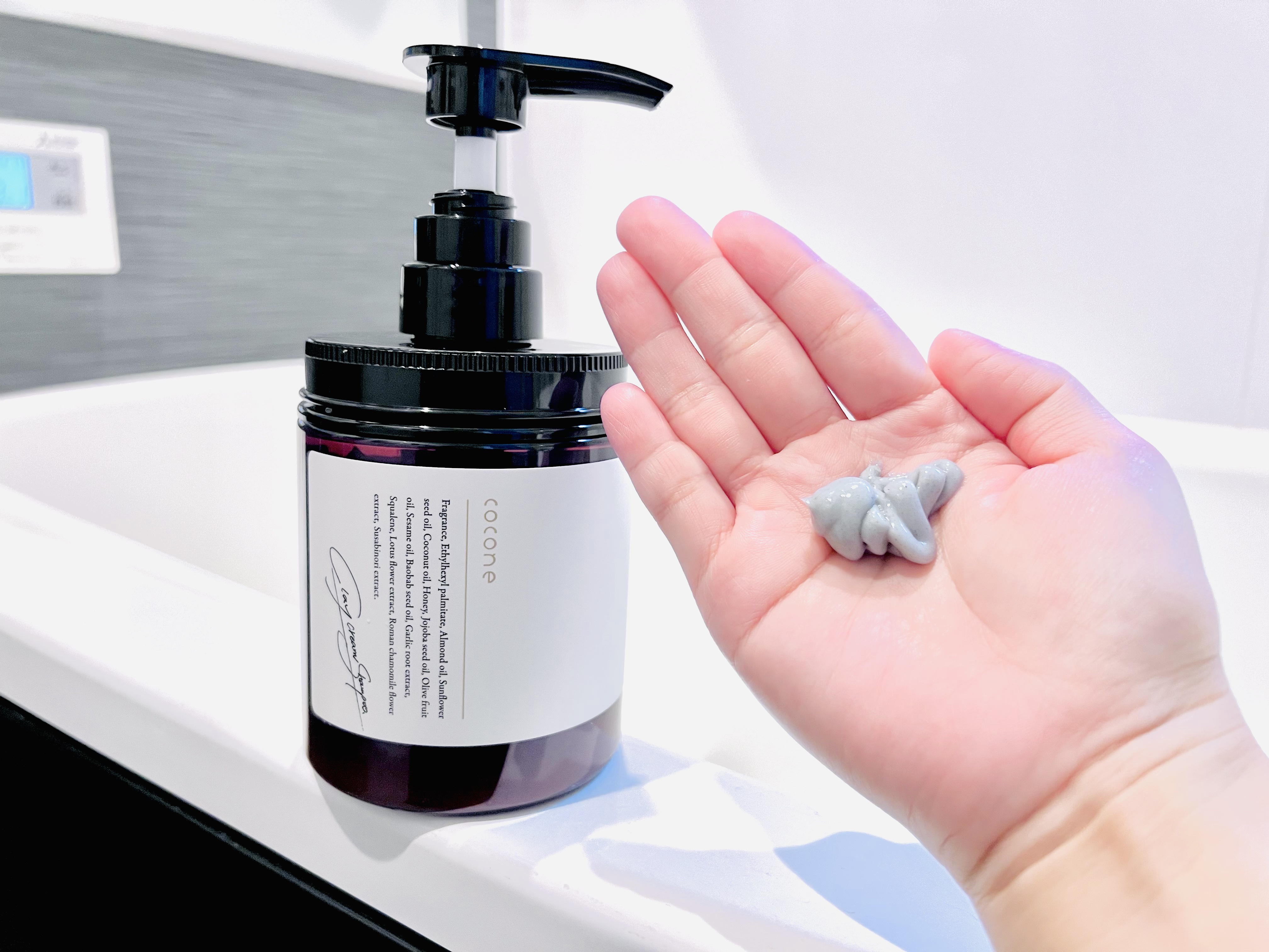 クレイクリームシャンプー（モイスト）/cocone/市販シャンプーを使ったクチコミ（2枚目）