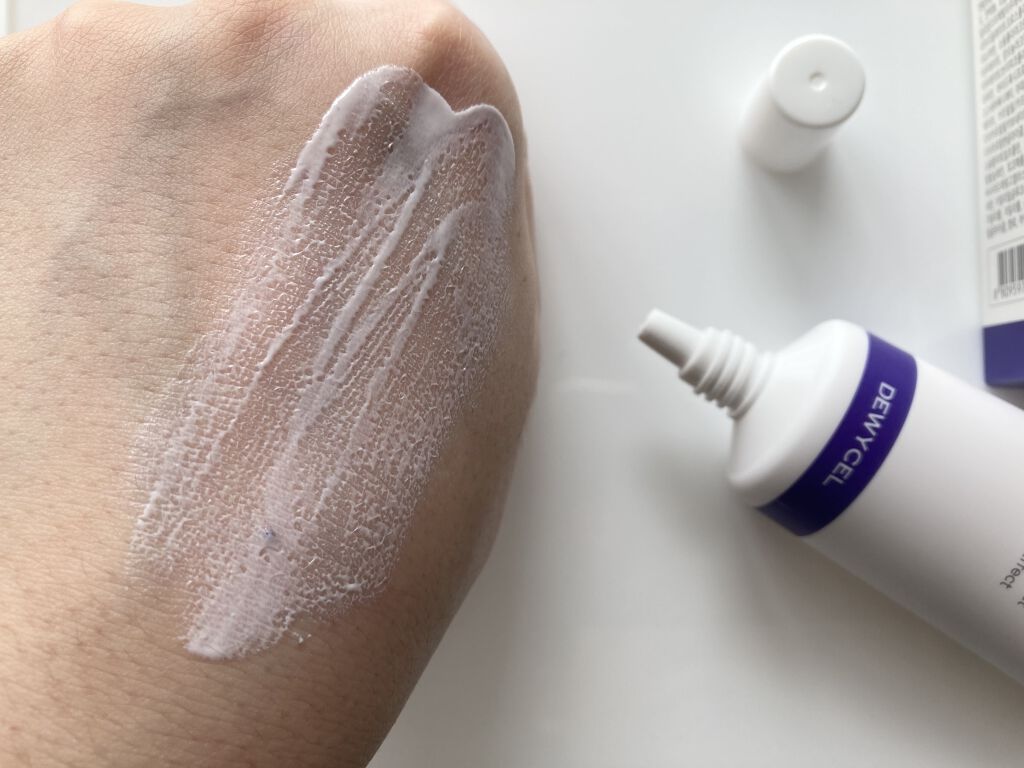 フィルタリングクリーム/DEWYCEL/日焼け止めクリームを使ったクチコミ（3枚目）