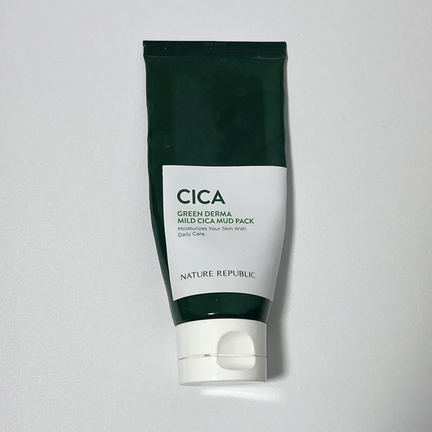 グリーンダーママイルドシカマッドパック/ネイチャーリパブリック/洗い流すパック・マスクを使ったクチコミ（1枚目）