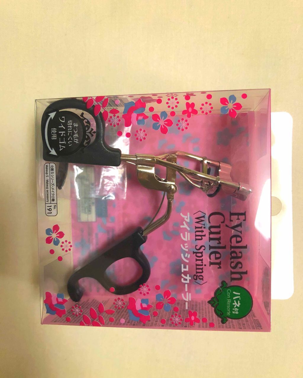 アイラッシュカーラー バネ付/DAISO/ビューラーを使ったクチコミ(1枚目)