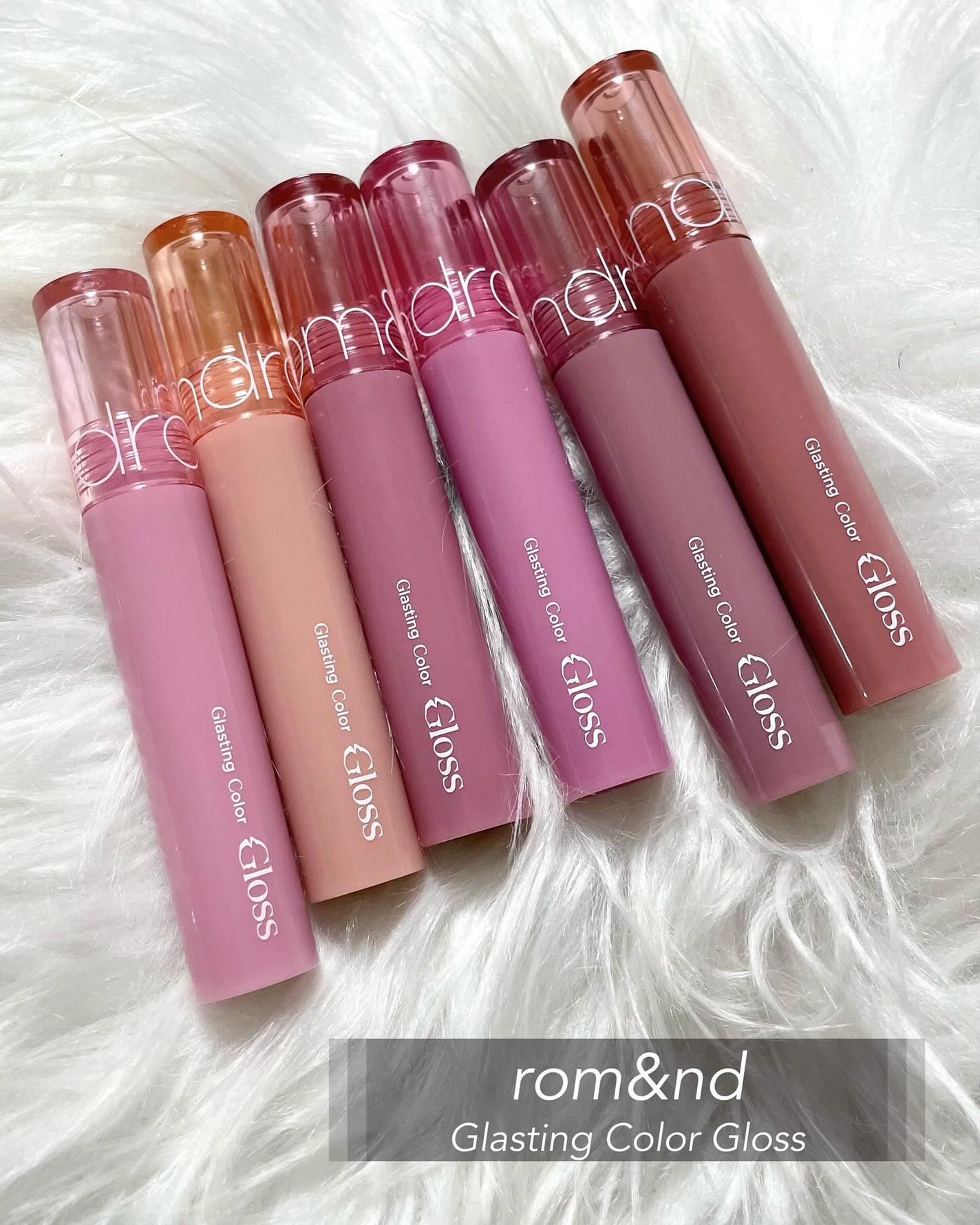 グラスティングカラーグロス/rom&nd/リップグロスを使ったクチコミ(2枚目)