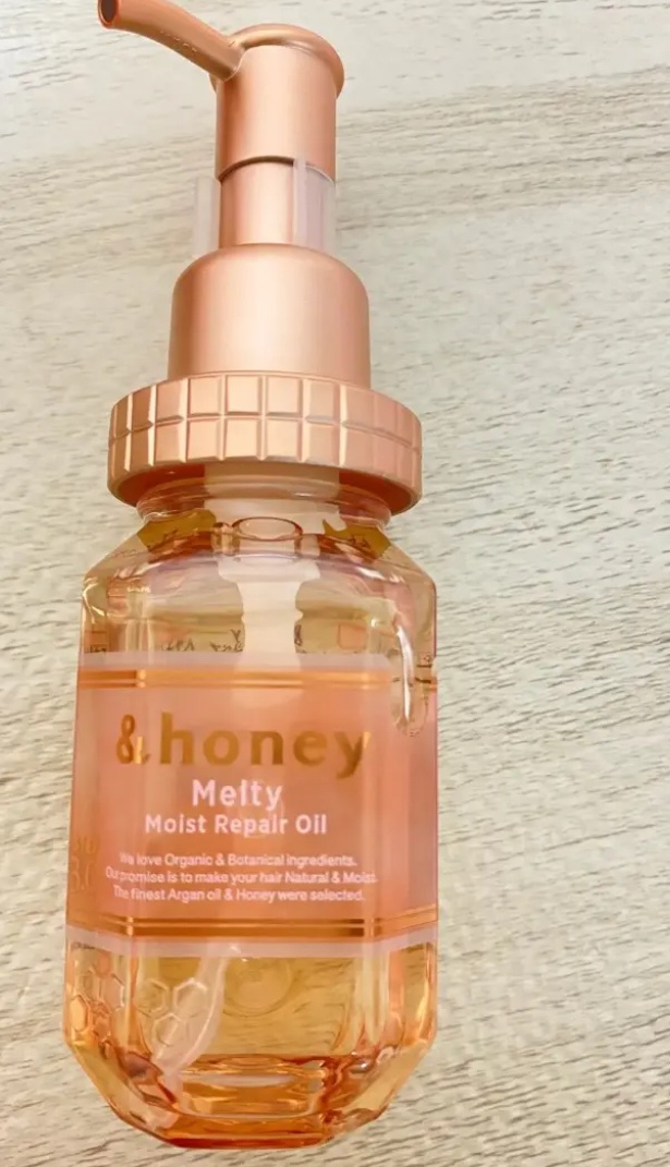 &honey メルティ モイストリペア ヘアオイル 3.0/&honey/ヘアオイルを使ったクチコミ（1枚目）