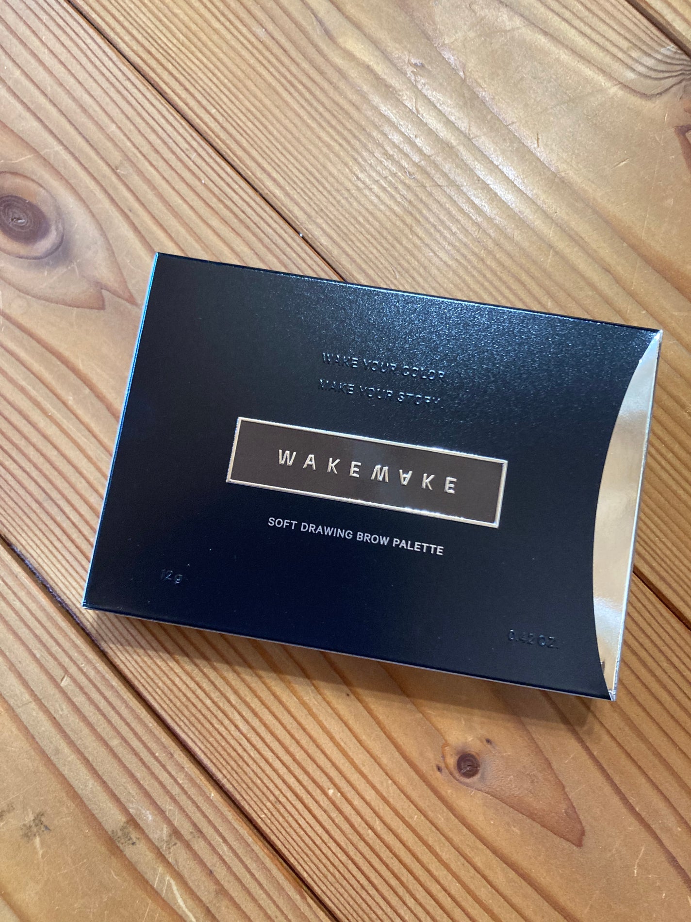 ソフトドローイングブロウパレット/wakemake/パウダーアイブロウを使ったクチコミ(1枚目)