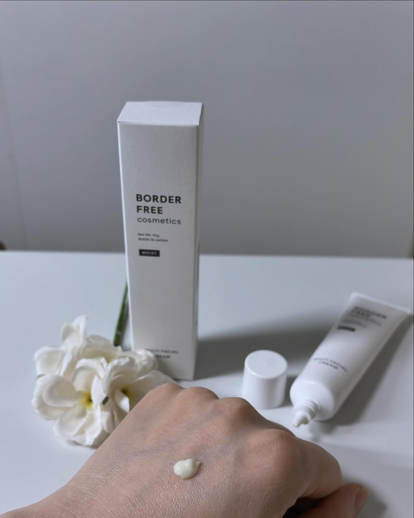 マルチフェイシャルクリーム MOIST/BORDER FREE cosmetics/フェイスクリームを使ったクチコミ（3枚目）