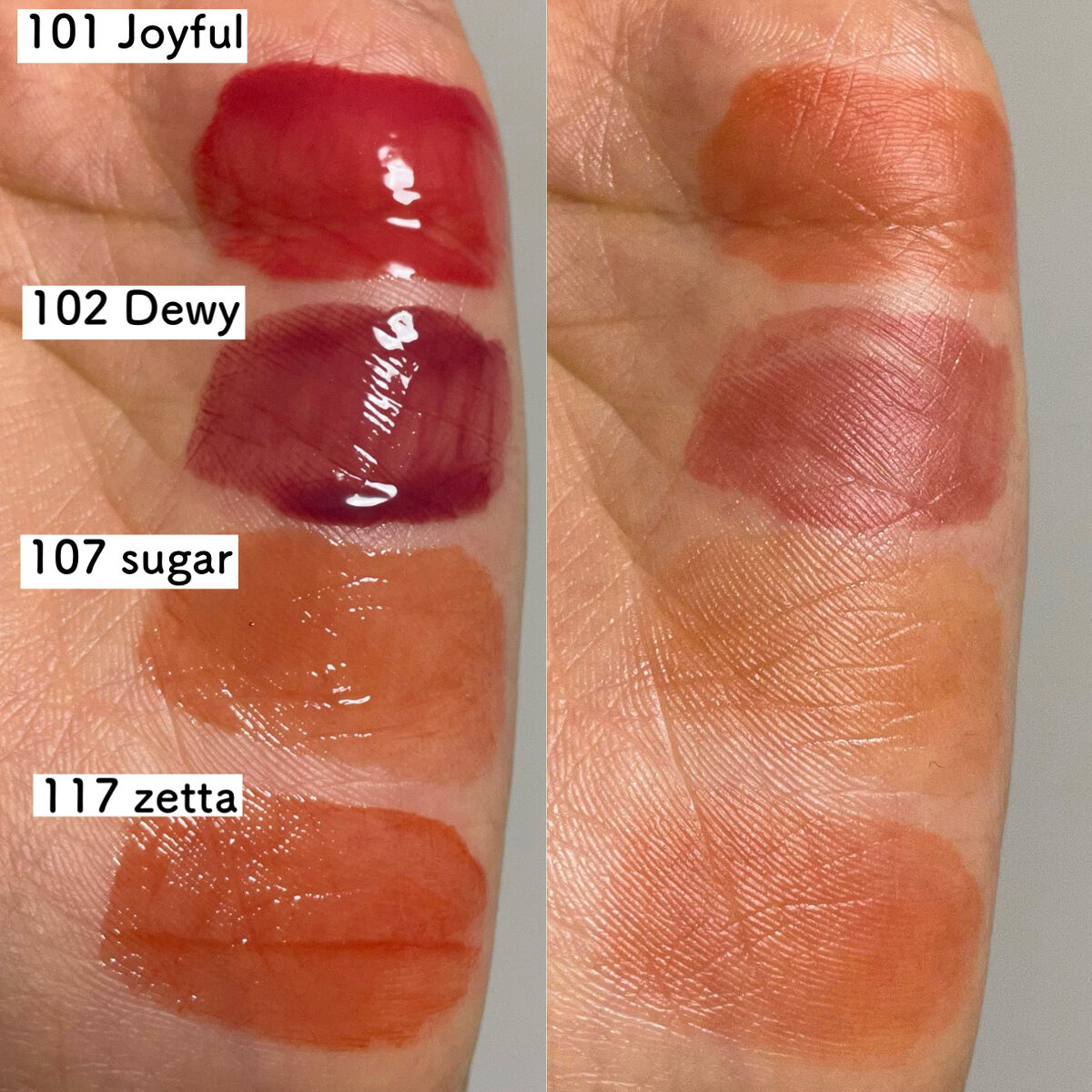 フルーティーグラムティント/Laka/リップティントを使ったクチコミ（3枚目）