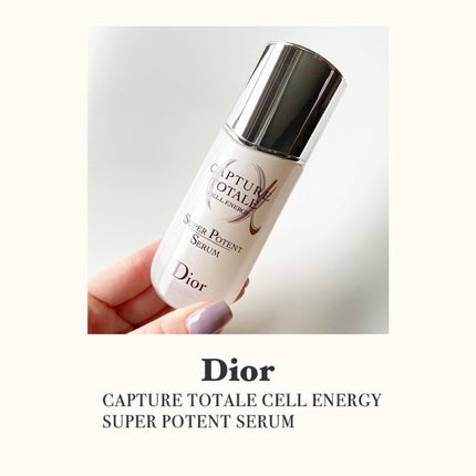 【旧】カプチュール トータル セル ENGY スーパー セラム/Dior/美容液を使ったクチコミ(2枚目)