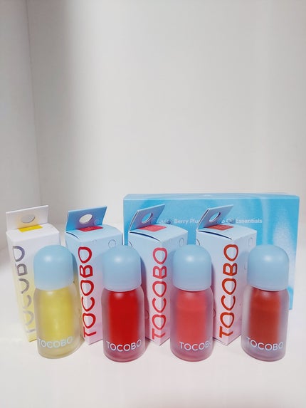 ジューシーベリープランピングリップオイル/TOCOBO/リップグロスを使ったクチコミ(7枚目)