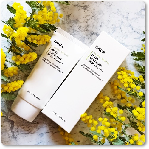 ロベクチン カーミングロータスクリームのクチコミ「ロベクチンから4月1日販売開始されたばかりの日焼け止め
ロベクチンカーミング蓮華水サンクリーム.....」（1枚目）