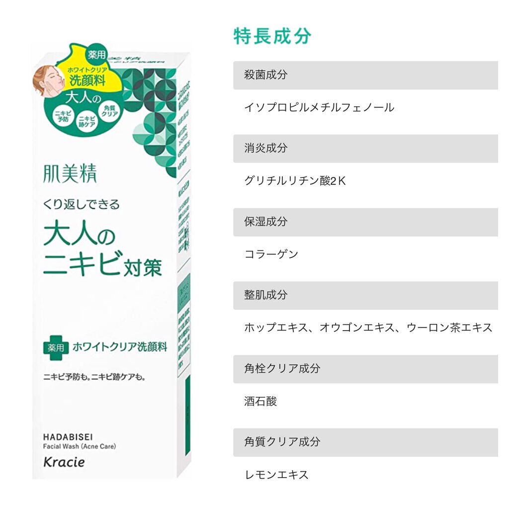 大人のニキビ対策 薬用美白化粧水/肌美精/化粧水を使ったクチコミ（2枚目）