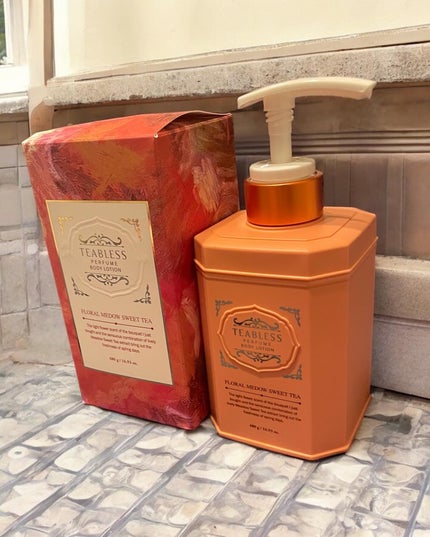 フローラルメドウスイートティー  ボディーローション/TEABLESS/ボディローションを使ったクチコミ(1枚目)