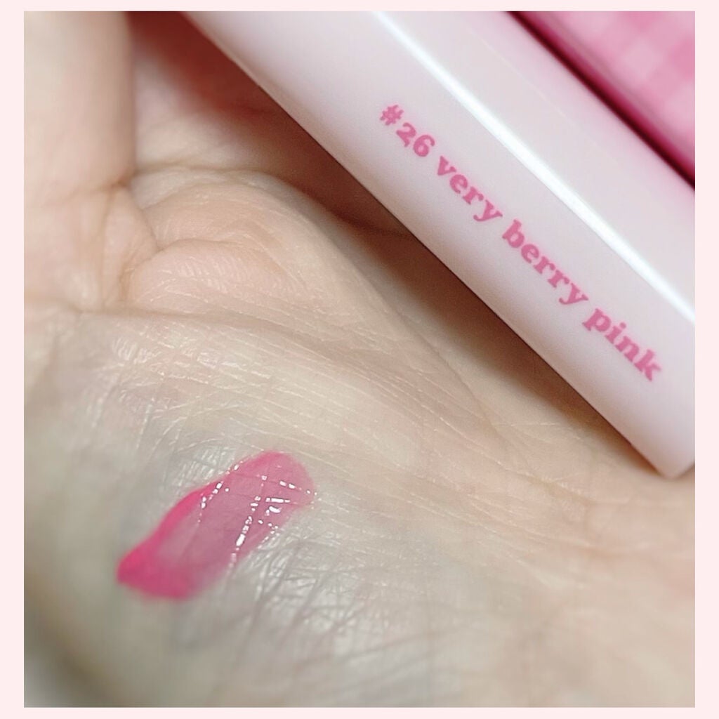 ジューシーラスティングティント/rom&nd/リップティントを使ったクチコミ(6枚目)