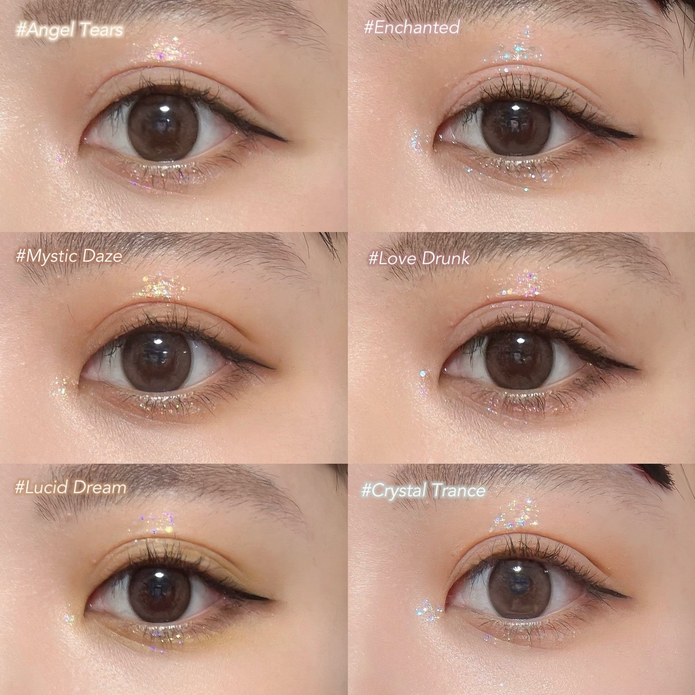 パラダイス シャイン アイ シークイン/DEAR DAHLIA/リキッドアイシャドウを使ったクチコミ(2枚目)