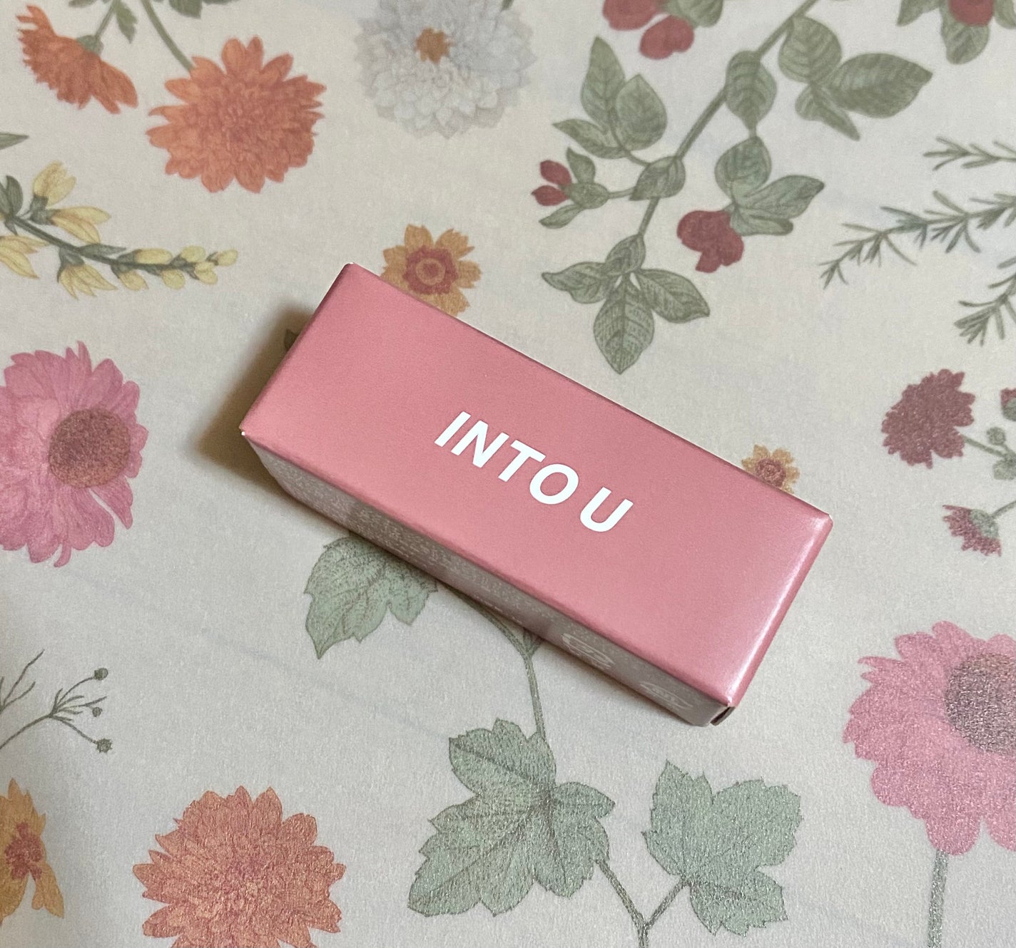 スーパーマットリップ&チークマッド/INTO U/口紅を使ったクチコミ(1枚目)