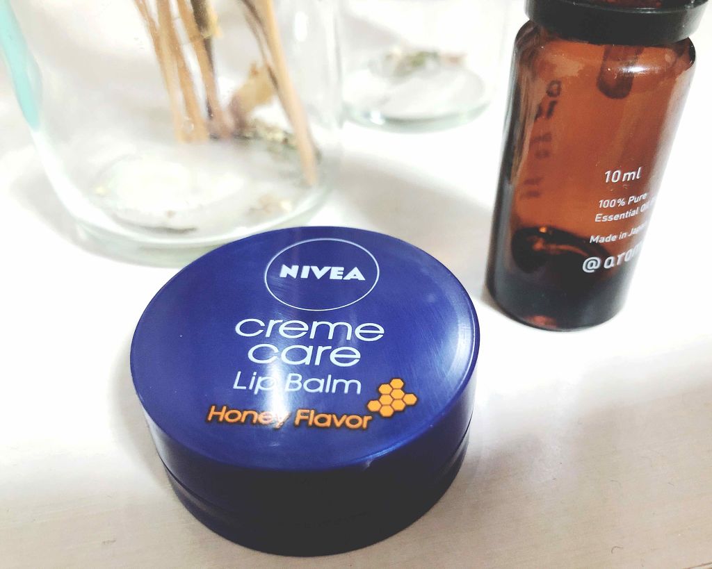 ニベア クリームケア リップバーム はちみつの香り/ニベア/リップケアを使ったクチコミ（1枚目）