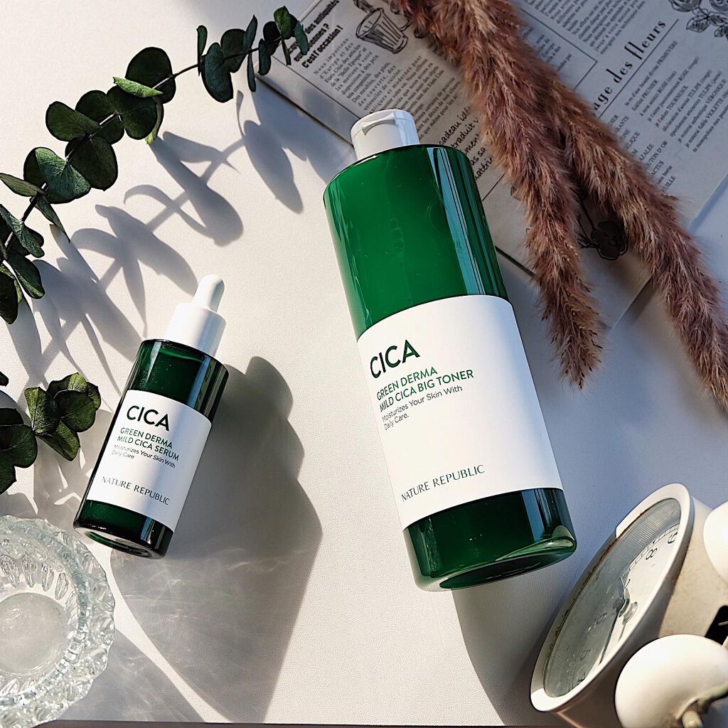 グリーン ダーマCICAビックトナー/ネイチャーリパブリック/化粧水を使ったクチコミ(1枚目)