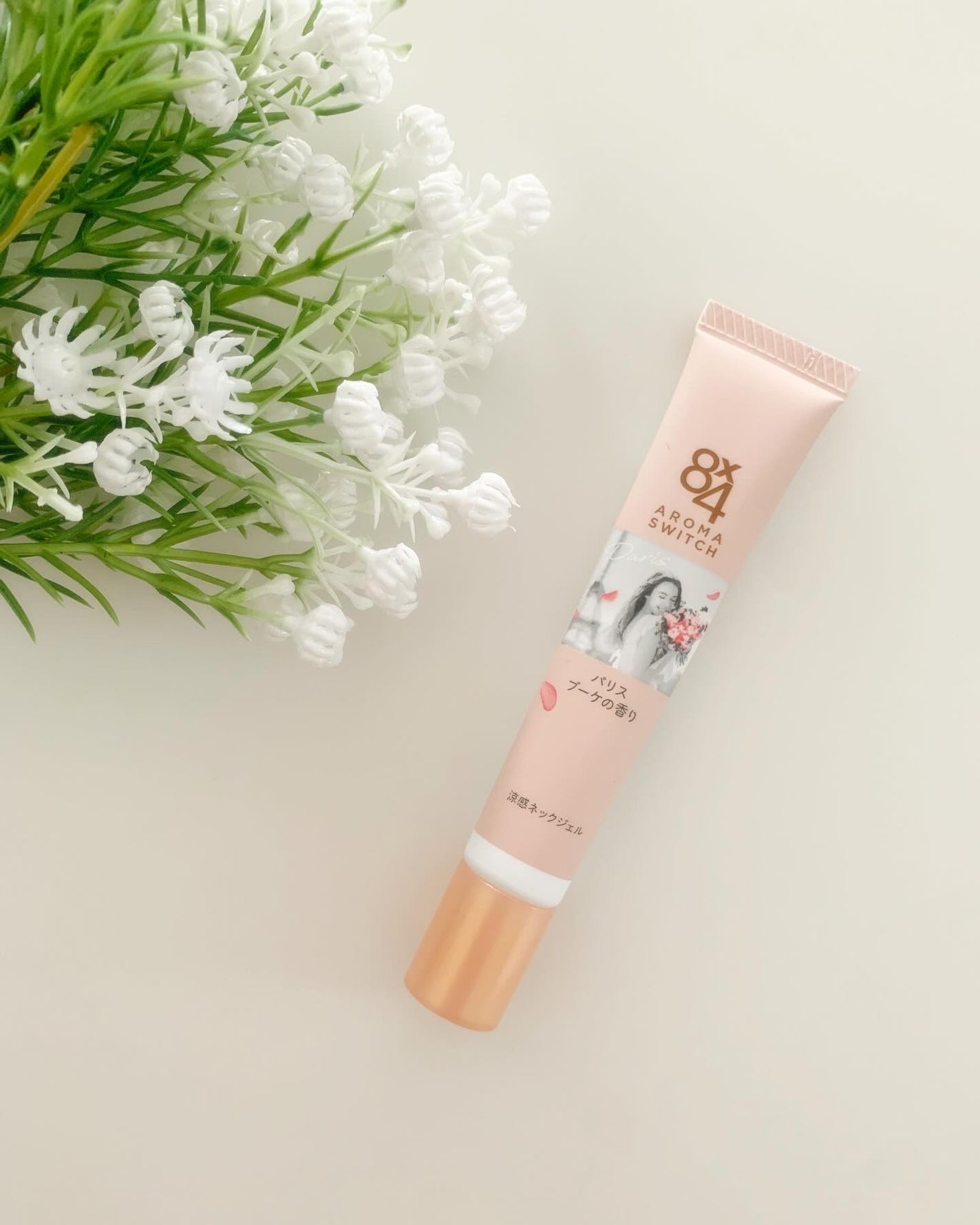 8x4 アロマスイッチ 涼感ネックジェル パリスブーケの香り/8x4/デオドラント・制汗剤を使ったクチコミ(1枚目)