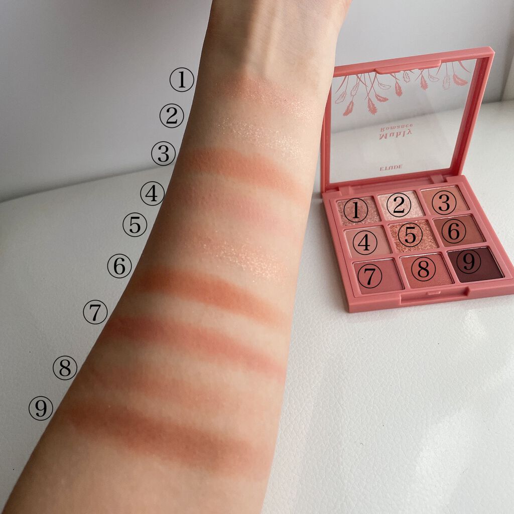 プレイカラーアイズ ミューリーロマンス/ETUDE/アイシャドウパレットを使ったクチコミ(3枚目)