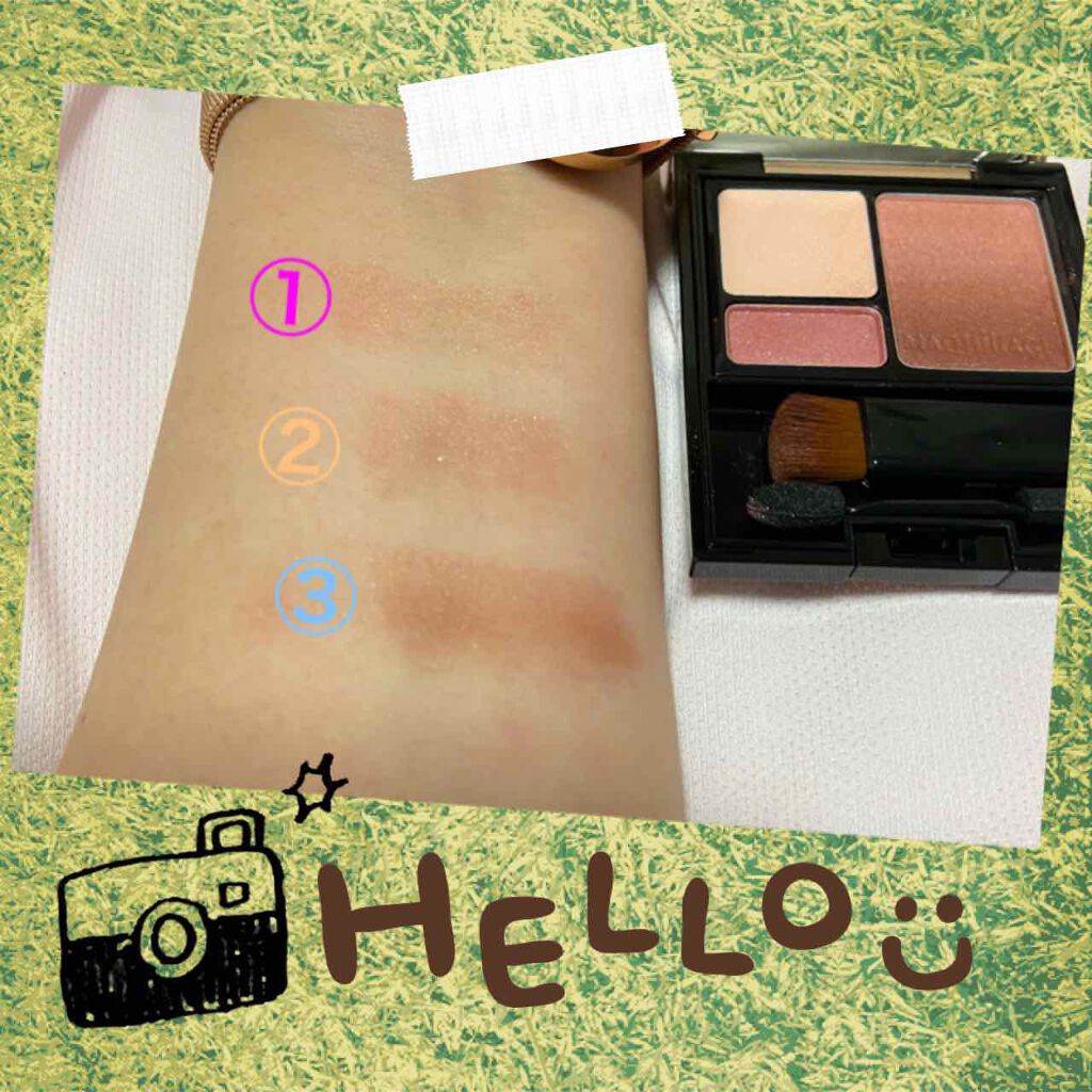 ドラマティックスタイリングアイズＳ/マキアージュ/アイシャドウパレットを使ったクチコミ（1枚目）