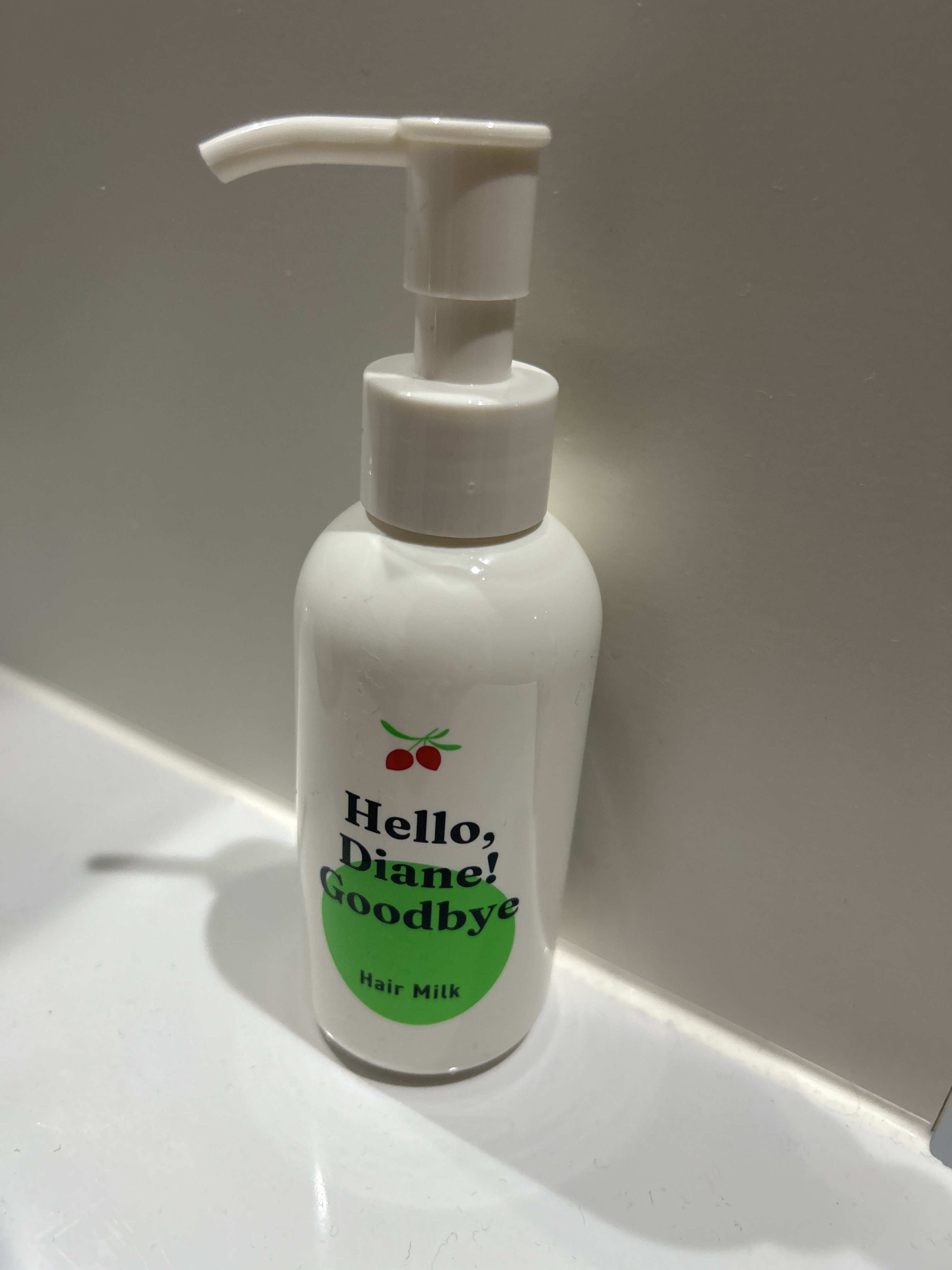 ハローダイアン グッバイ ダメージ補修ヘアミルク/ダイアン/ヘアミルクを使ったクチコミ（2枚目）