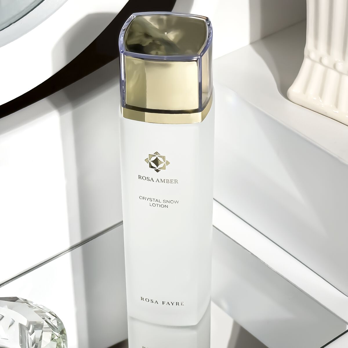ロサ アンバー クリスタル スノー ローション/ROSA FAYRE/化粧水を使ったクチコミ（1枚目）