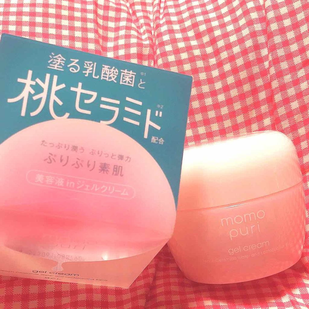 潤いジェルクリーム/ももぷり/オールインワン化粧品を使ったクチコミ(1枚目)