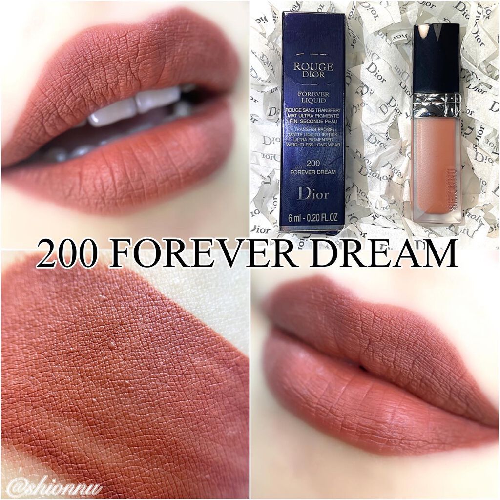 ルージュ ディオール フォーエヴァー リキッド/Dior/口紅を使ったクチコミ(1枚目)