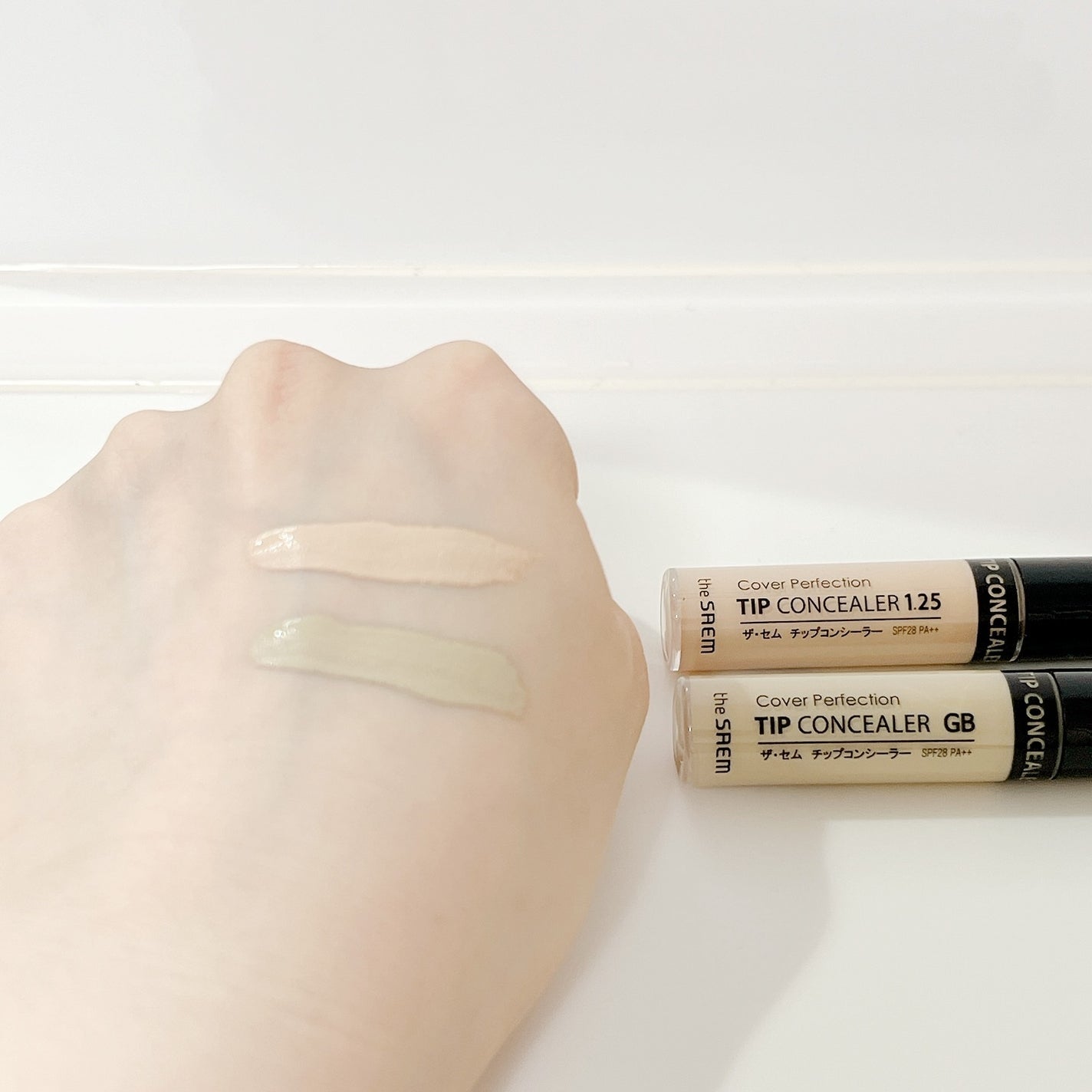 カバーパーフェクション チップコンシーラー/the SAEM/リキッドコンシーラーを使ったクチコミ(2枚目)