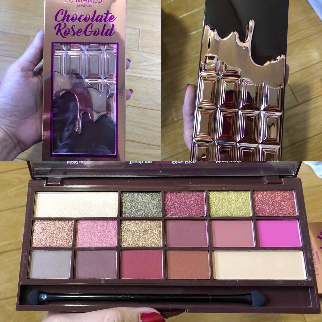 アイラブチョコレート/MAKEUP REVOLUTION/アイシャドウパレットを使ったクチコミ（1枚目）