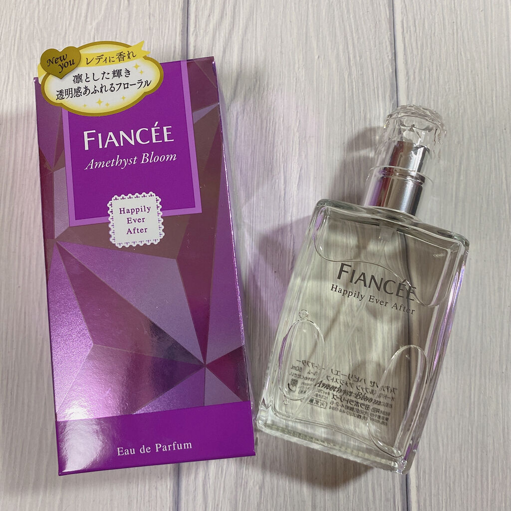 ハピリーエバーアフターオードパルファンアメジストブルーム/フィアンセ/香水(レディース)を使ったクチコミ（2枚目）