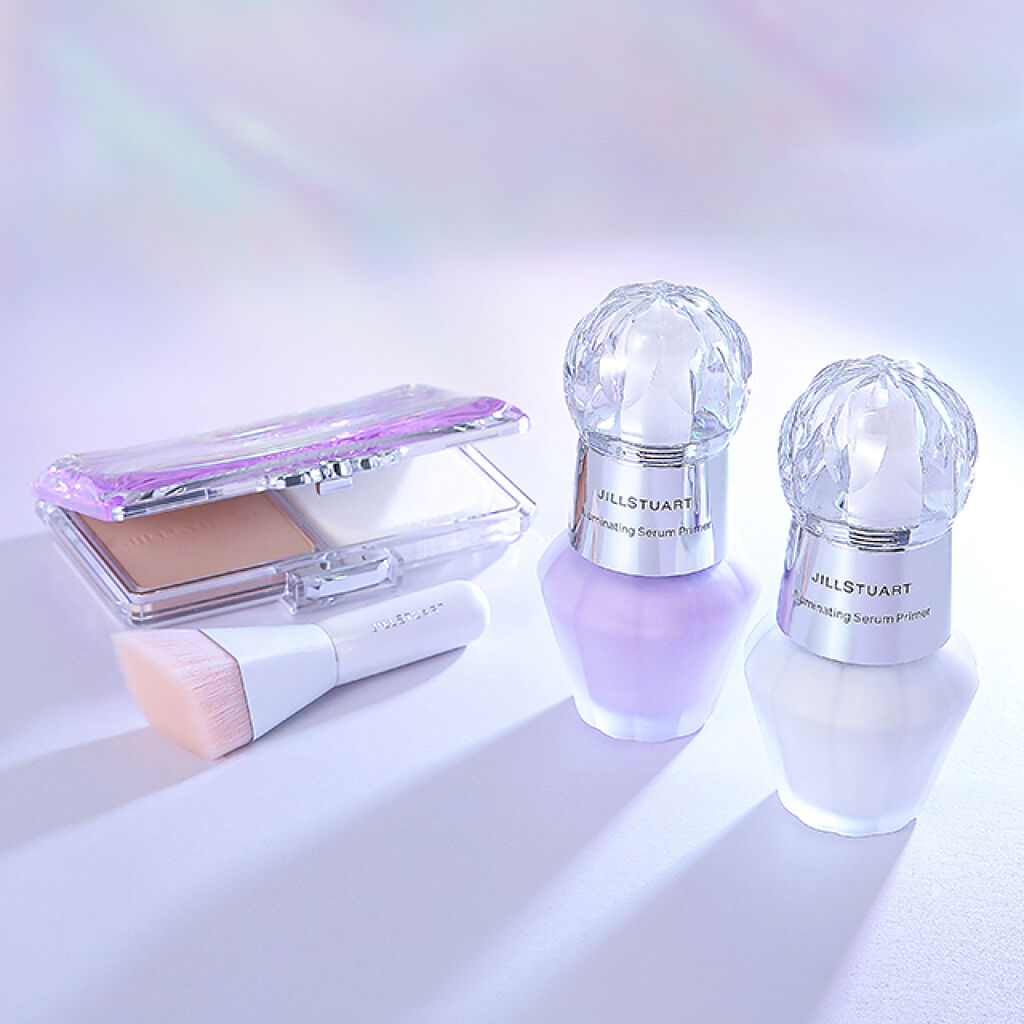 試してみた Jill Stuart ジルスチュアート オーロラ ベースメイク キット Lips