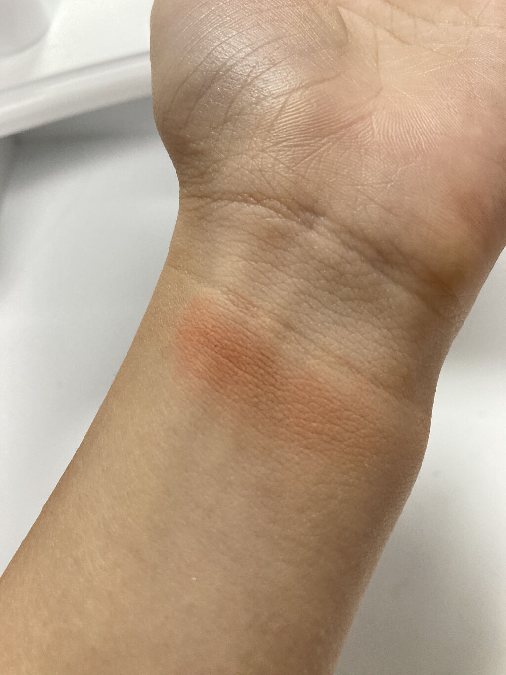 マットフルールチークス 05 マットパンプキン/キャンメイク/パウダーチークを使ったクチコミ（3枚目）