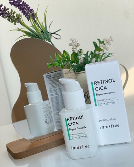 レチノール シカ リペア セラム/innisfree/美容液を使ったクチコミ(5枚目)