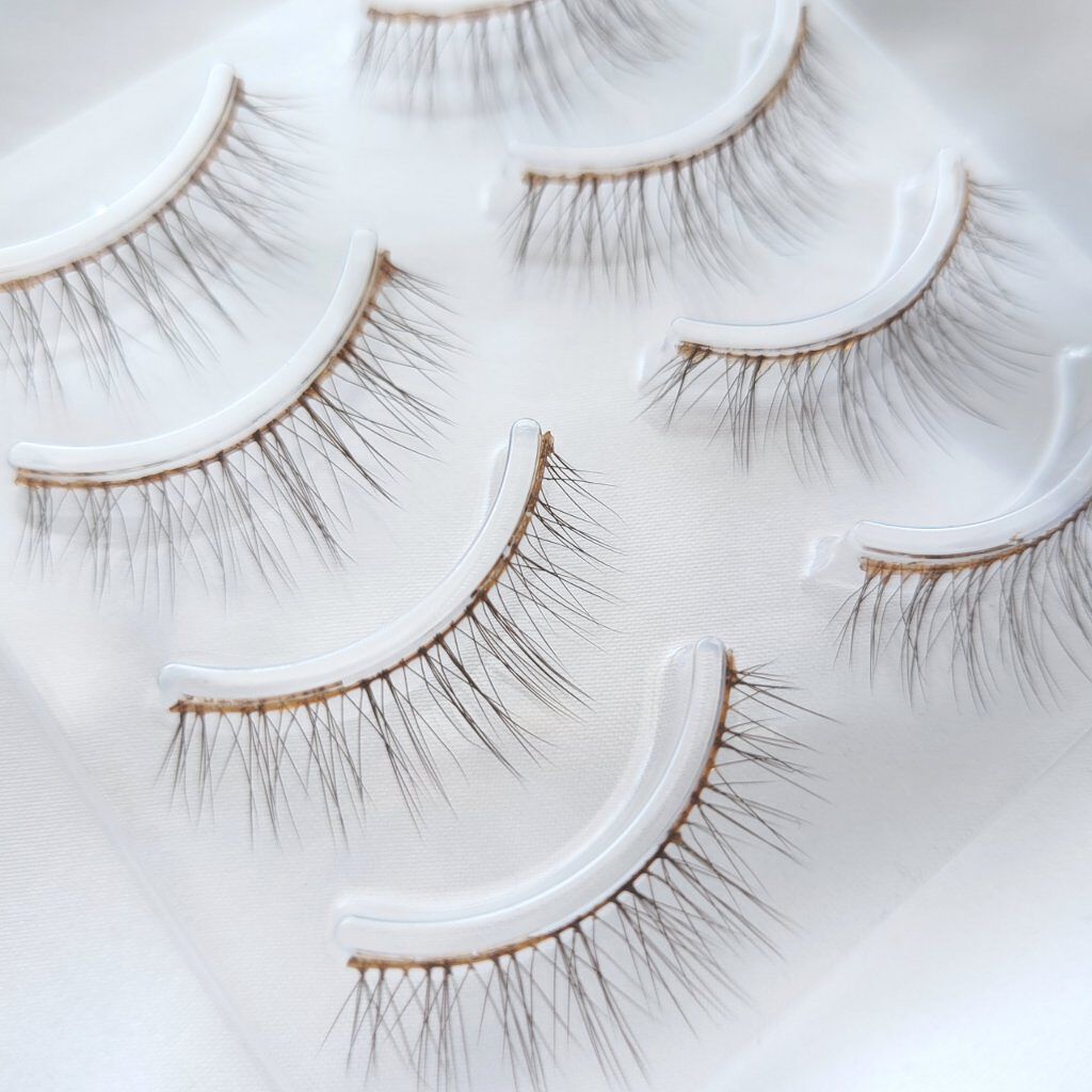 ミッシュブルーミン 3Dアイラッシュライン No.9 ヌーディーブラウン/ミッシュブルーミン/つけまつげを使ったクチコミ（3枚目）