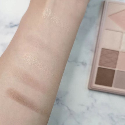 ウォンジョンヨ W デイリームードアップパレット /Wonjungyo/アイシャドウパレットを使ったクチコミ(4枚目)