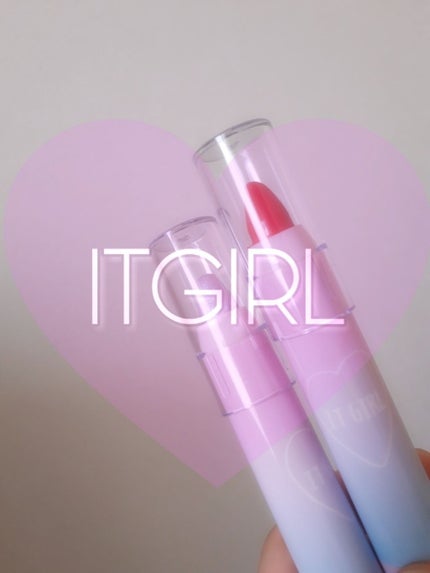 ダイソー×IT GIRL マットクレヨンリップ/DAISO/口紅を使ったクチコミ(1枚目)