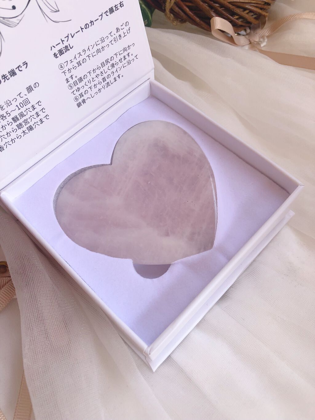 ローズクォーツ美顔プレート/SEA ESSENCE/美顔器・マッサージを使ったクチコミ（2枚目）
