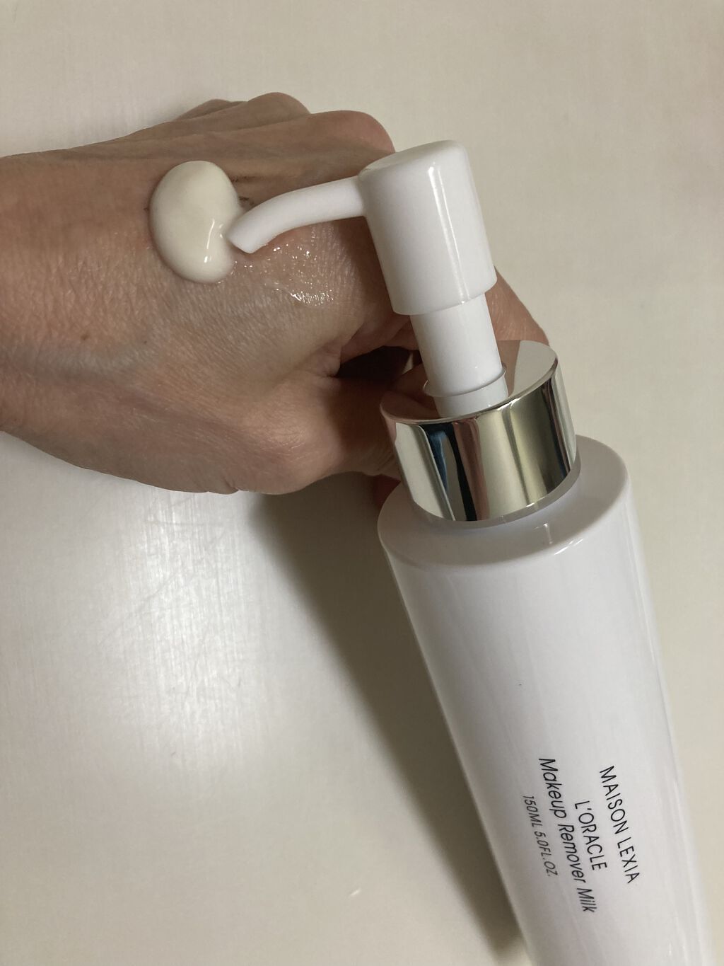 オラクル メイクアップ リムーバー ミルク/MAISON LEXIA/ミルククレンジングを使ったクチコミ（3枚目）