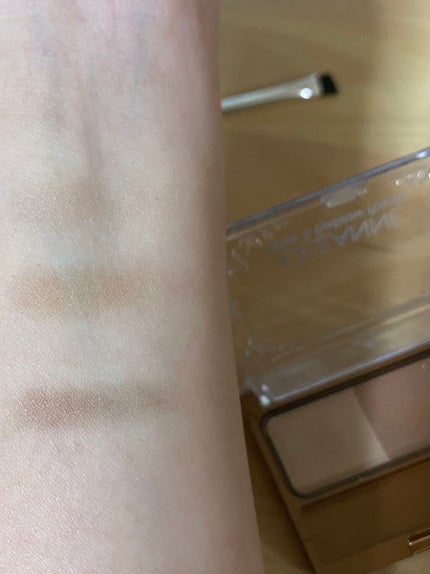 ノーズ&アイブロウパウダー/CEZANNE/パウダーアイブロウを使ったクチコミ(4枚目)