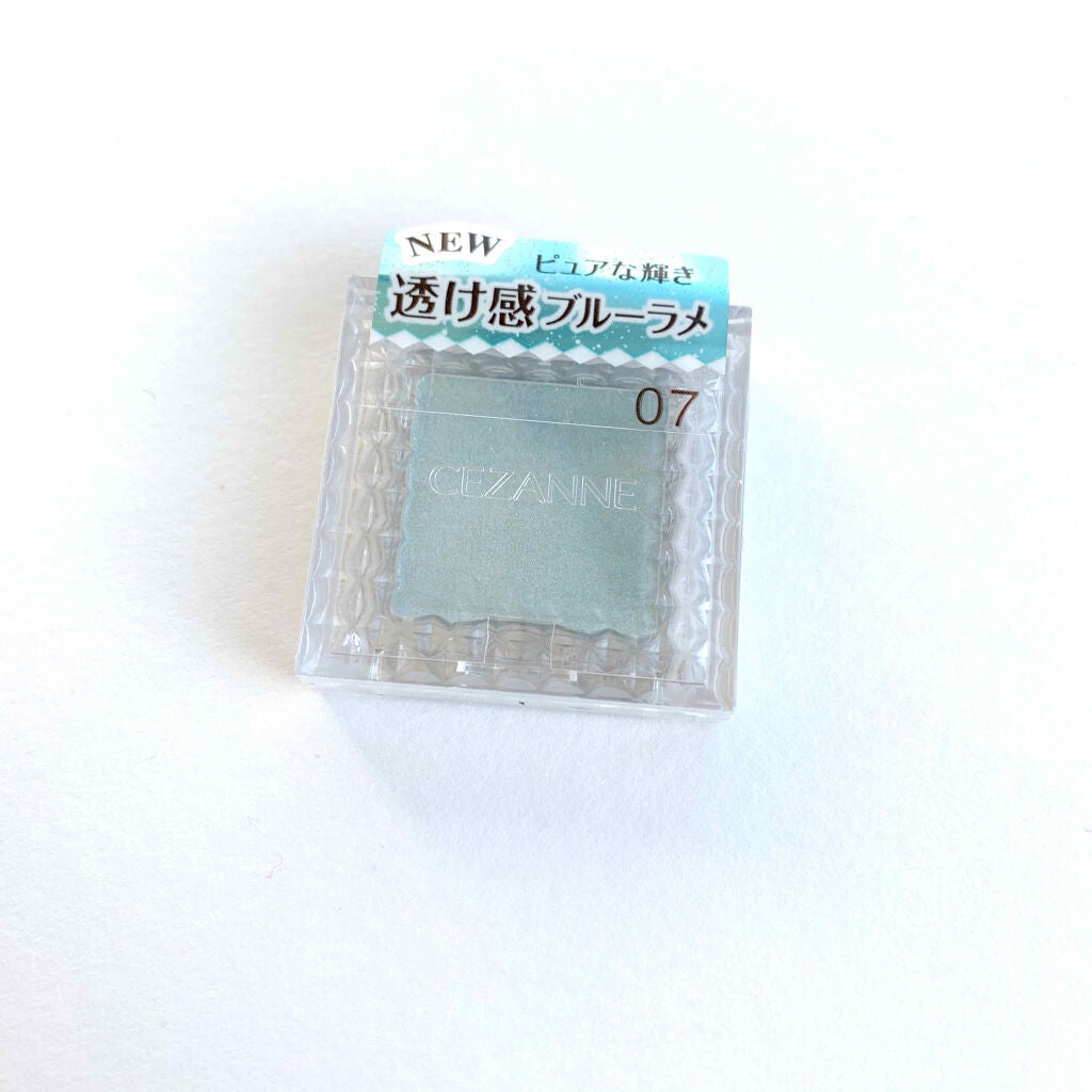 シングルカラーアイシャドウ/CEZANNE/単色アイシャドウを使ったクチコミ(1枚目)